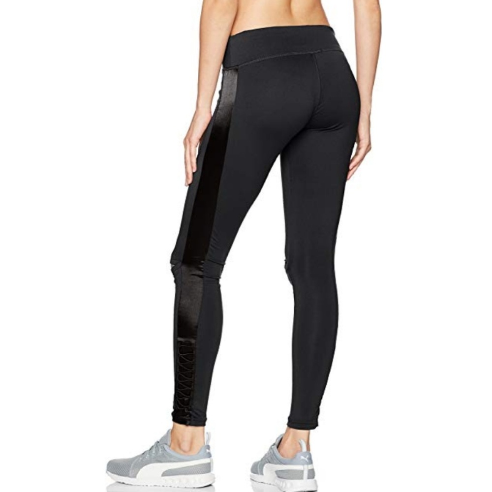 Puma Slit-Knee Lux Tuxedo Leggings - Picture 2 of 4